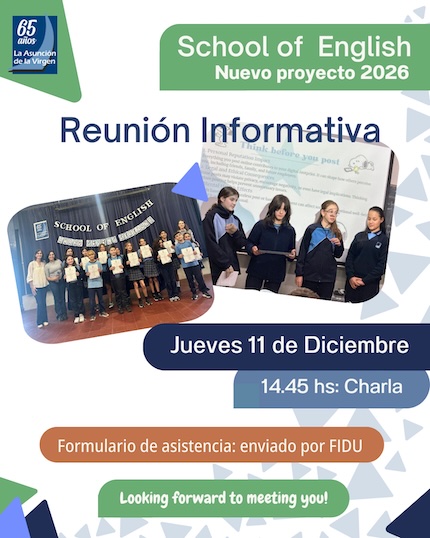 Reuni&oacute;n Informativa School of English