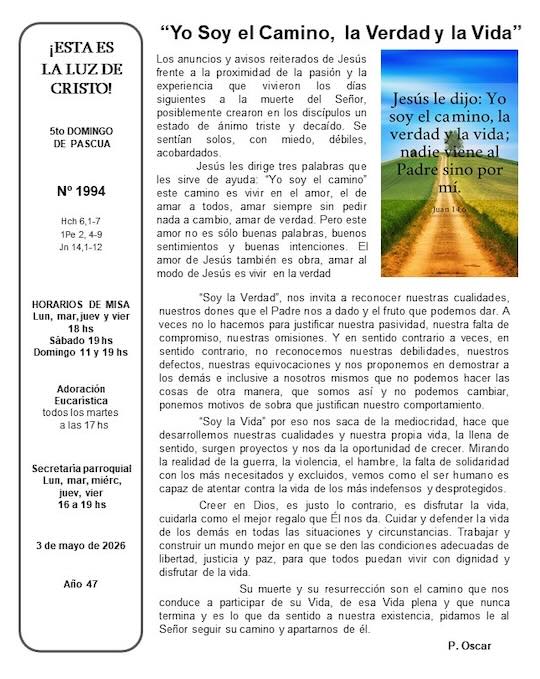 Esta es la luz de Cristo