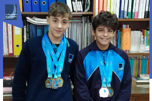 Campeones de Natación 1° año